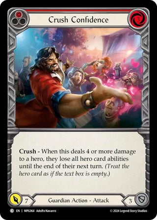 Crush Confidence (Red) (MPG064) (Mastery Pack Guardian)