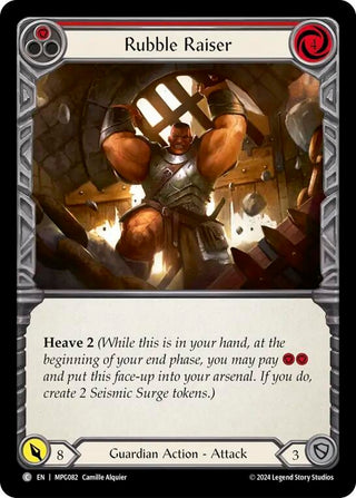 Rubble Raiser (Red) (MPG082) (Mastery Pack Guardian)