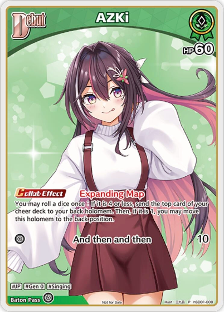 Image for AZKi (P) (hSD01-009) (hSD01-009) (hololive OFFICIAL CARD GAME Promos) - hololive OFFICIAL CARD GAME