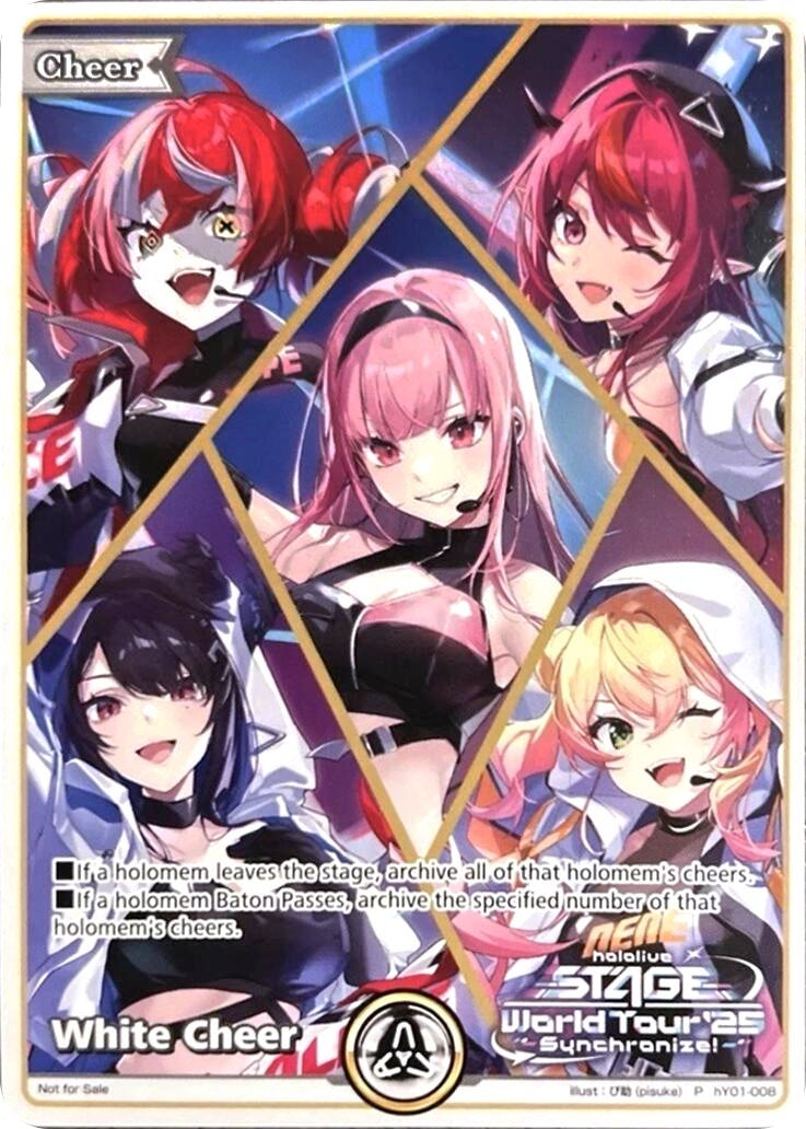 Image for White Cheer (P) (hY01-008) (hY01-008) (hololive OFFICIAL CARD GAME Promos) - hololive OFFICIAL CARD GAME