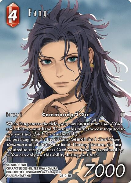 Image for Fang (Full Art) (26-015H) (Gunslinger in the Abyss) - Final Fantasy TCG