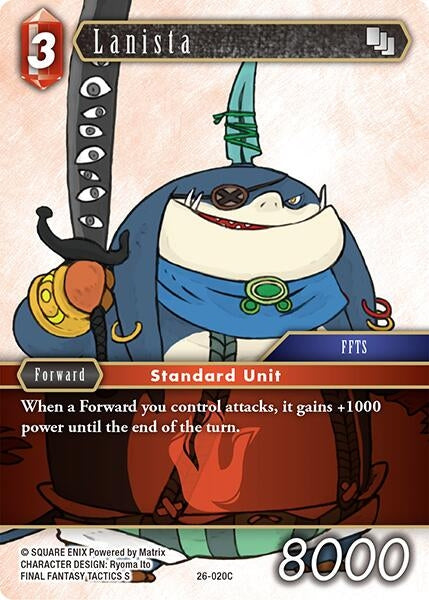 Image for Lanista (26-020C) (Gunslinger in the Abyss) - Final Fantasy TCG