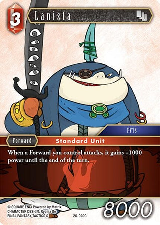 Image for Lanista (26-020C) (Gunslinger in the Abyss) - Final Fantasy TCG