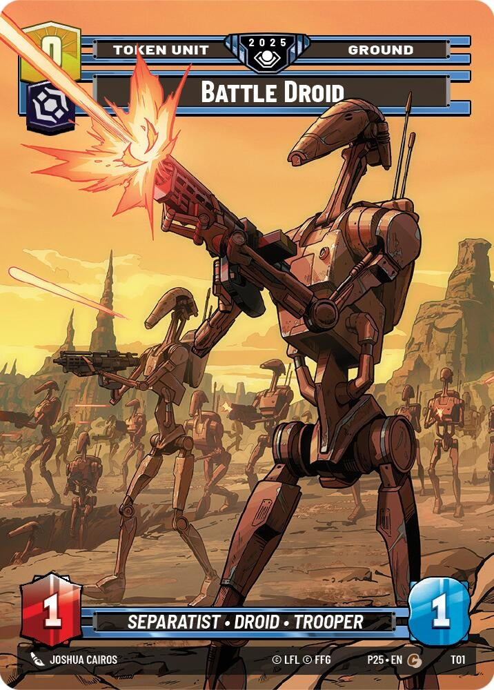 Image for Battle Droid // Clone Trooper (T01 // T03) (Organized Play Promos) - Star Wars: Unlimited