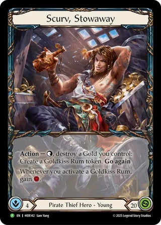 Image for Scurv, Stowaway - HER142 (HER142) (Flesh and Blood: Promo Cards) - Flesh and Blood TCG