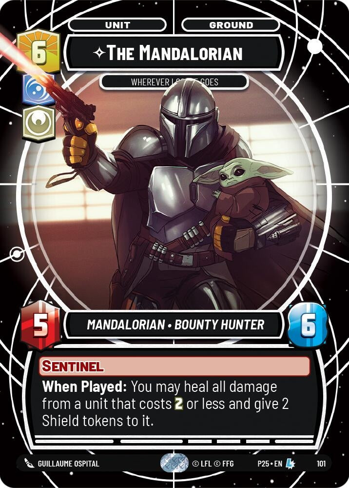 Image for The Mandalorian - Wherever I Go, He Goes (101) (Organized Play Promos) - Star Wars: Unlimited