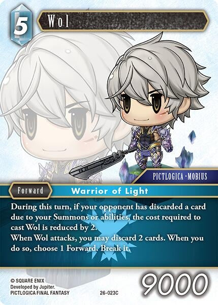 Image for Wol (26-023C) (Gunslinger in the Abyss) - Final Fantasy TCG