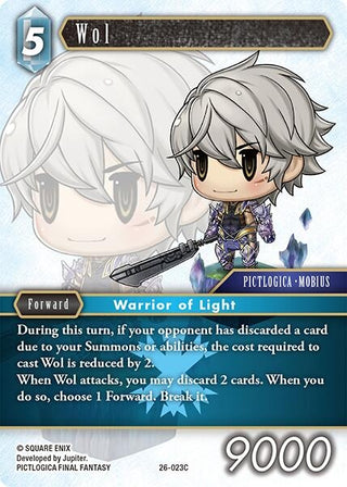Image for Wol (26-023C) (Gunslinger in the Abyss) - Final Fantasy TCG