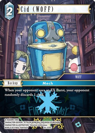 Image for Cid (WOFF) (26-030C) (Gunslinger in the Abyss) - Final Fantasy TCG