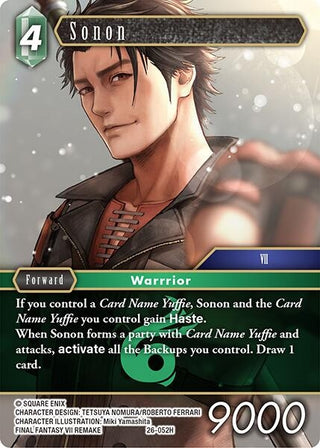 Image for Sonon (26-052H) (Gunslinger in the Abyss) - Final Fantasy TCG