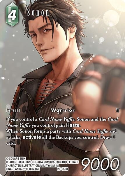 Image for Sonon (Full Art) (26-052H) (Gunslinger in the Abyss) - Final Fantasy TCG