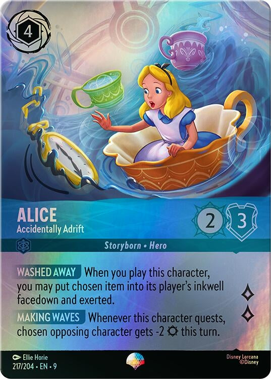 Image for Alice - Accidentally Adrift (Epic) (210/204) (Fabled) - Disney Lorcana