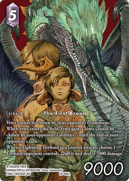 Image for Vrtra (Full Art) (26-085L) (Gunslinger in the Abyss) - Final Fantasy TCG
