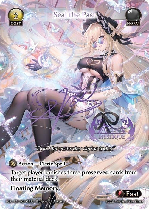 Image for Seal the Past (CPR) (029) (Promotional Cards) - Grand Archive TCG