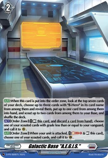 Image for Galactic Base "A.E.G.I.S." (Foil) (D-PR/889EN) (D Promo Cards) - Cardfight Vanguard
