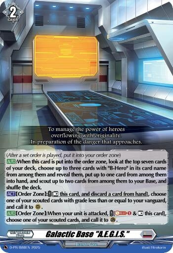 Image for Galactic Base "A.E.G.I.S." (D-PR/888EN) (D Promo Cards) - Cardfight Vanguard