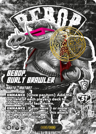 Image for Bebop, Burly Brawler (Serial Numbered) (TMNT01 5/8) (Teenage Mutant Ninja Turtles) - UniVersus