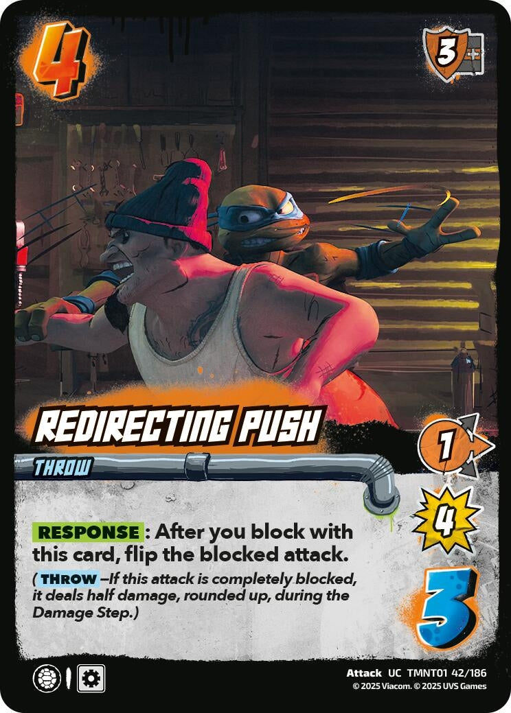 Redirecting Push (TMNT01 42/186) (Teenage Mutant Ninja Turtles)