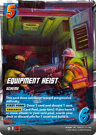 Equipment Heist (TMNT01 77/186) (Teenage Mutant Ninja Turtles)