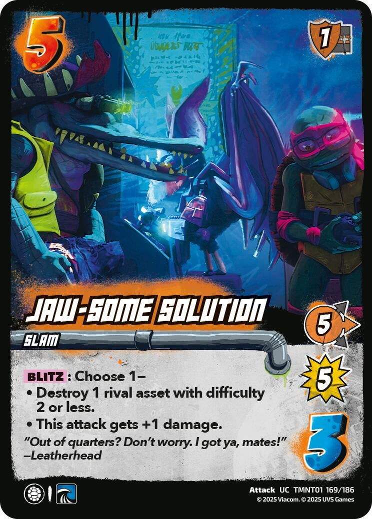 Jaw-some Solution (TMNT01 169/186) (Teenage Mutant Ninja Turtles)