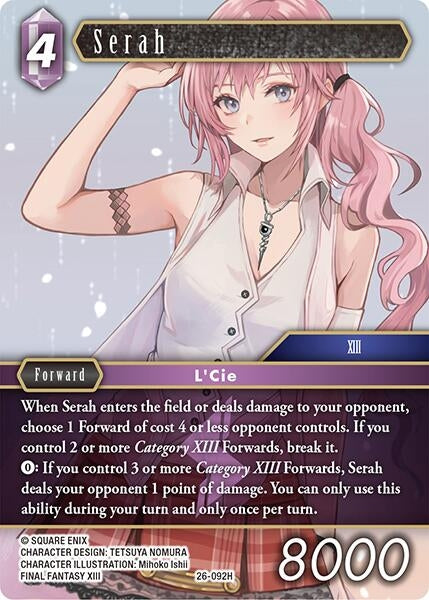 Serah (26-092H) (Gunslinger in the Abyss)