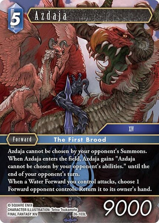 Image for Azdaja (26-103L) (Gunslinger in the Abyss) - Final Fantasy TCG
