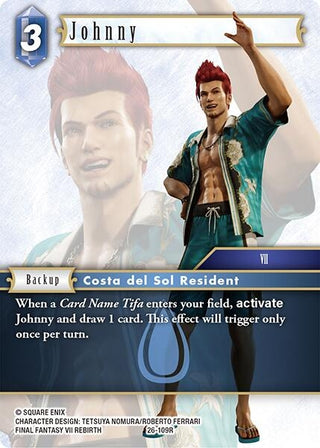 Image for Johnny (26-109R) (Gunslinger in the Abyss) - Final Fantasy TCG