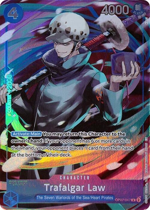 Image for Trafalgar Law (Seven Warlords of the Sea Binder Set) (OP07-047) (One Piece Promotion Cards) - One Piece Card Game