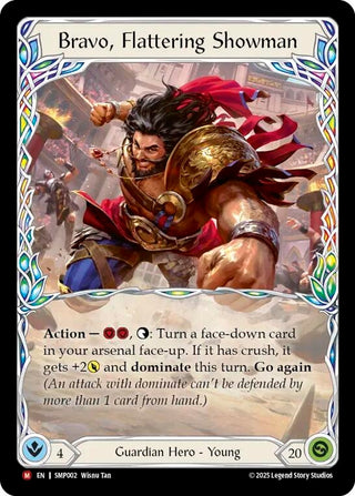 Image for Bravo, Flattering Showman (SMP002) (Smash Palace) - Flesh and Blood TCG