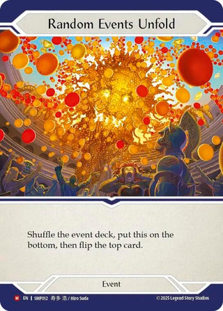 Image for Random Events Unfold (SMP012) (Smash Palace) - Flesh and Blood TCG