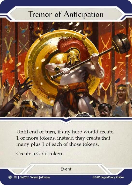 Image for Tremor of Anticipation (SMP032) (Smash Palace) - Flesh and Blood TCG