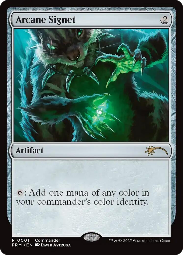 Image for Arcane Signet (CommandFest 2025) (1) (MagicFest Cards) - Magic: The Gathering