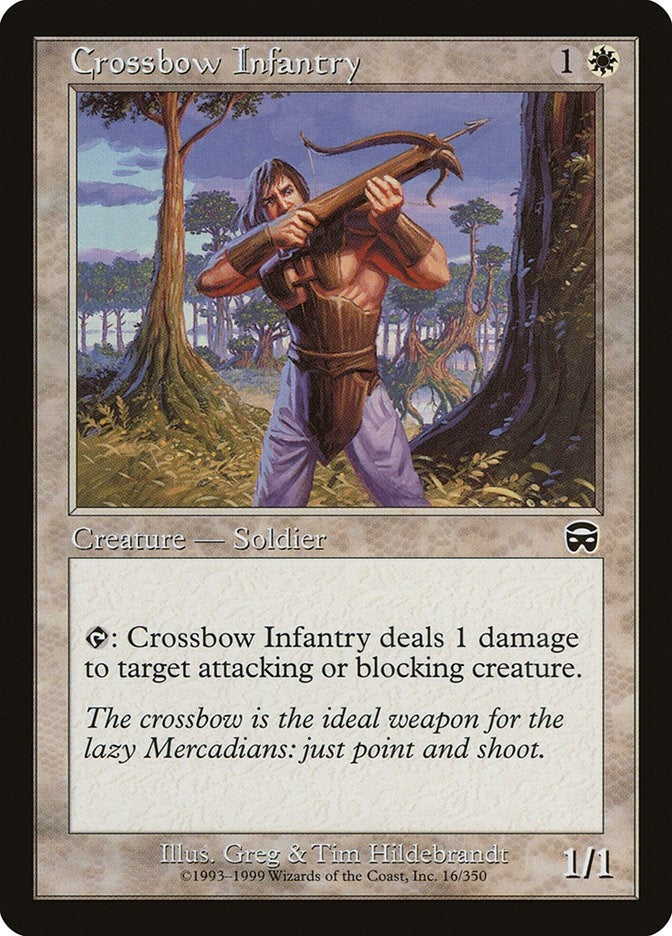 Crossbow Infantry (16) [MMQ] - MTG Single