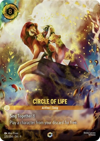 Image for Circle of Life (Enchanted) (225/204) (Fabled) - Disney Lorcana