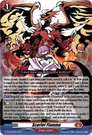 Image for Scarlet Flamme (D-PR-904EN) (D Promo Cards) - Cardfight Vanguard