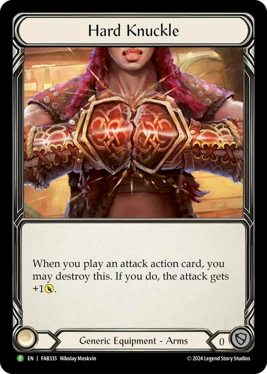 Image for Hard Knuckle - FAB335 (FAB335) (Flesh and Blood: Promo Cards) - Flesh and Blood TCG