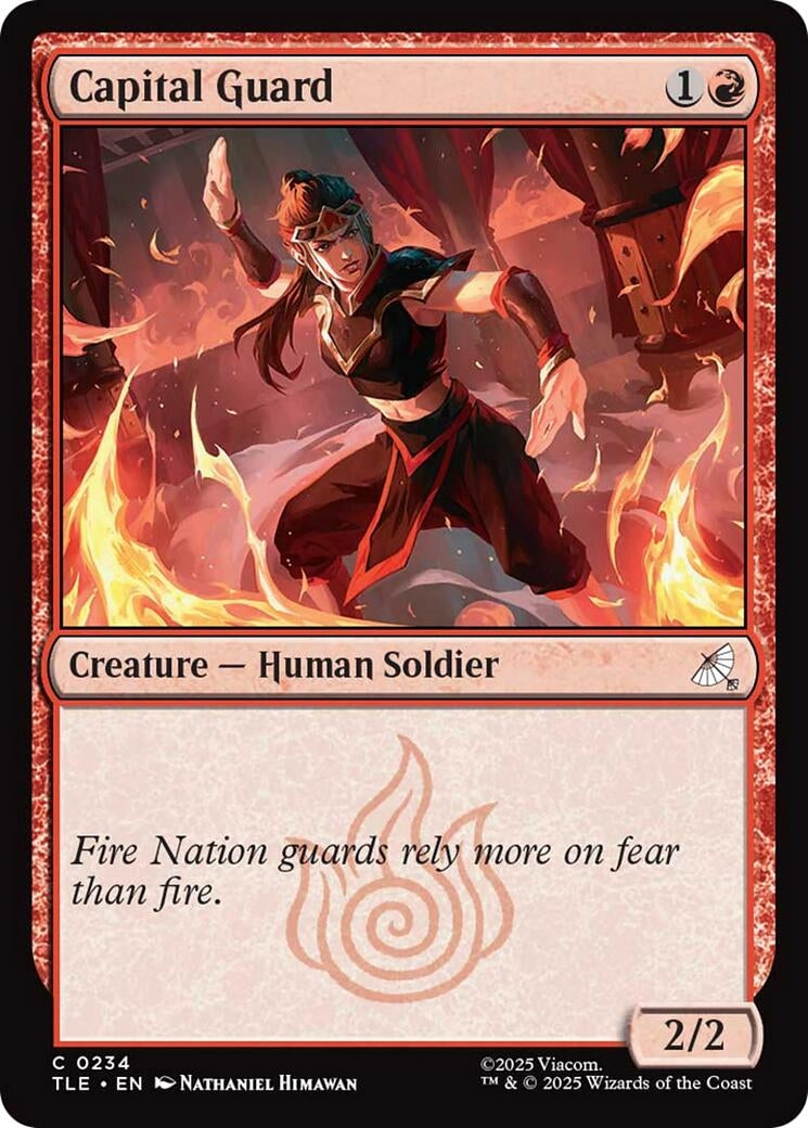 Image for Captain Guard (234) (Avatar: The Last Airbender: Eternal-Legal) - Magic: The Gathering