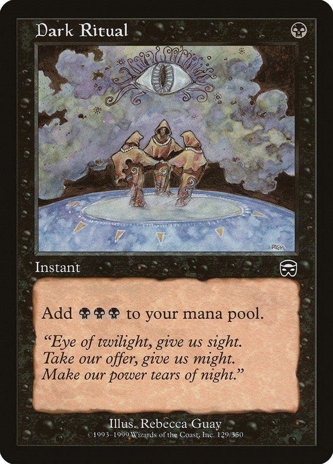 Dark Ritual (129) [MMQ] - MTG Single