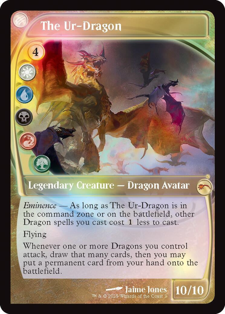 Image for The Ur-Dragon (Retro Frame) (3) (Secret Lair Drop Series) - Magic: The Gathering