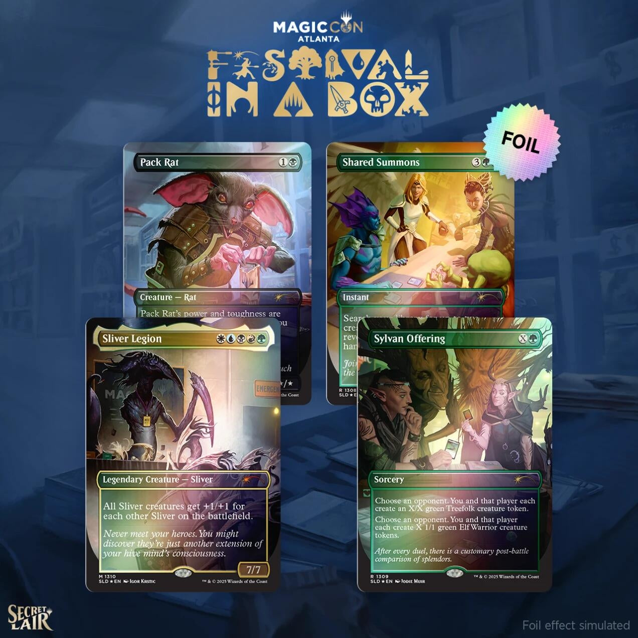 Image for Secret Lair Drop: MagicCon: The Gathering - Foil Edition - Magic: The Gathering