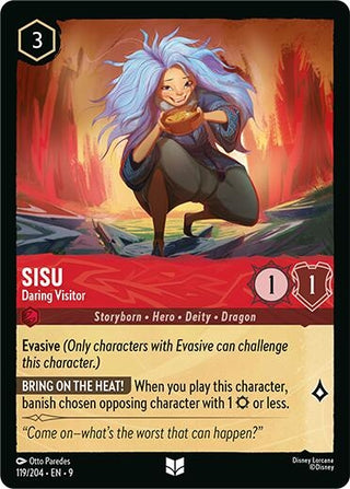 Image for Sisu - Daring Visitor (119/204) (Fabled) - Disney Lorcana
