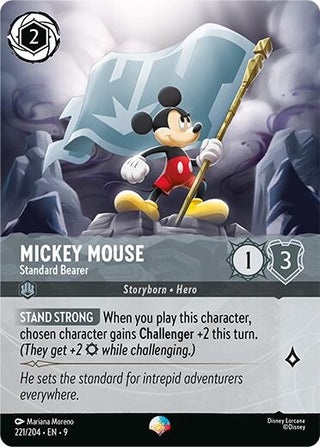 Image for Mickey Mouse - Standard Bearer (Epic) (221/204) (Fabled) - Disney Lorcana