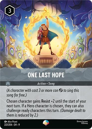 Image for One Last Hope (Epic) (222) (Fabled) - Disney Lorcana