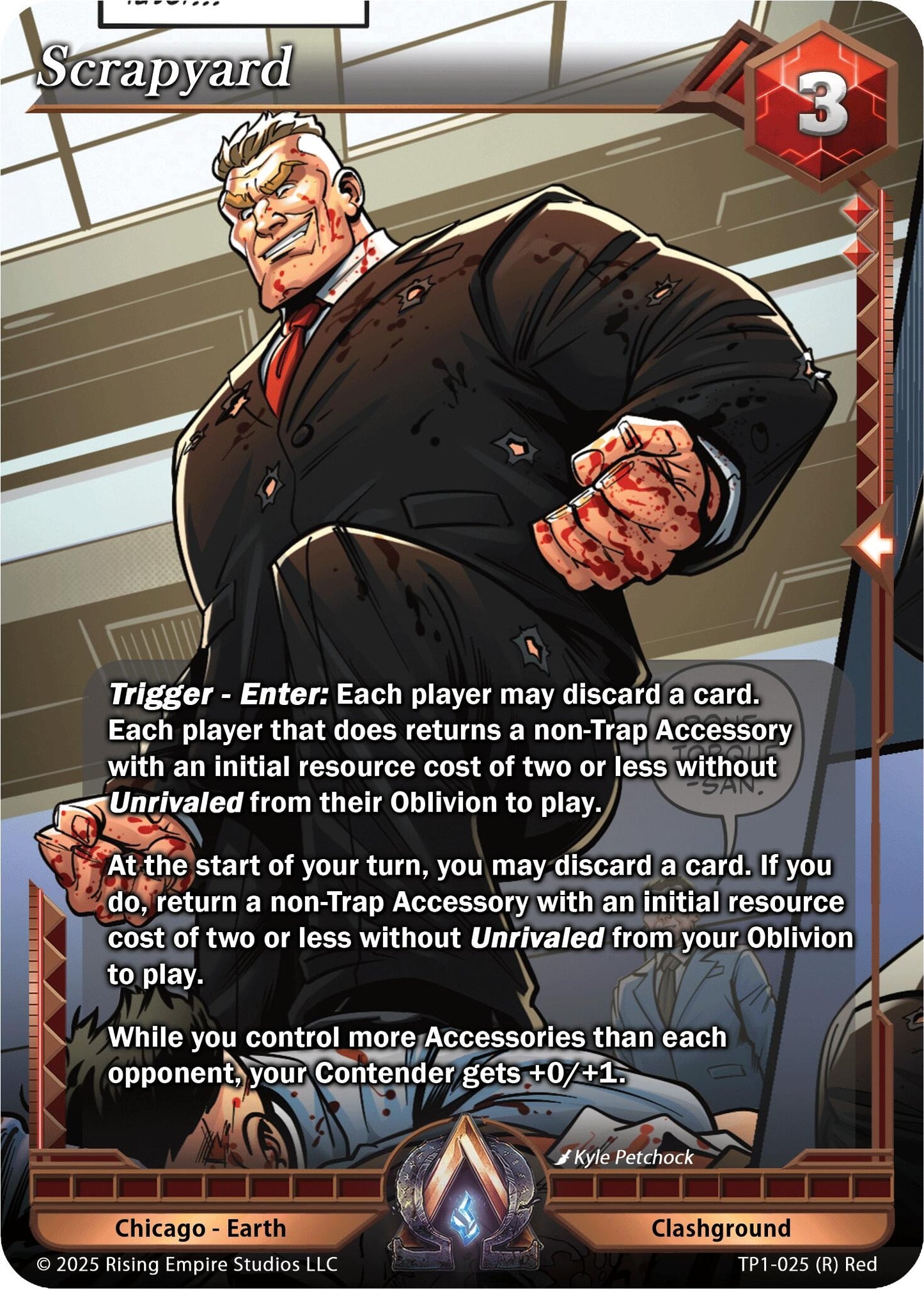 Image for Scrapyard (TP1-025) (Spoils of the Forgotten) - Alpha Clash