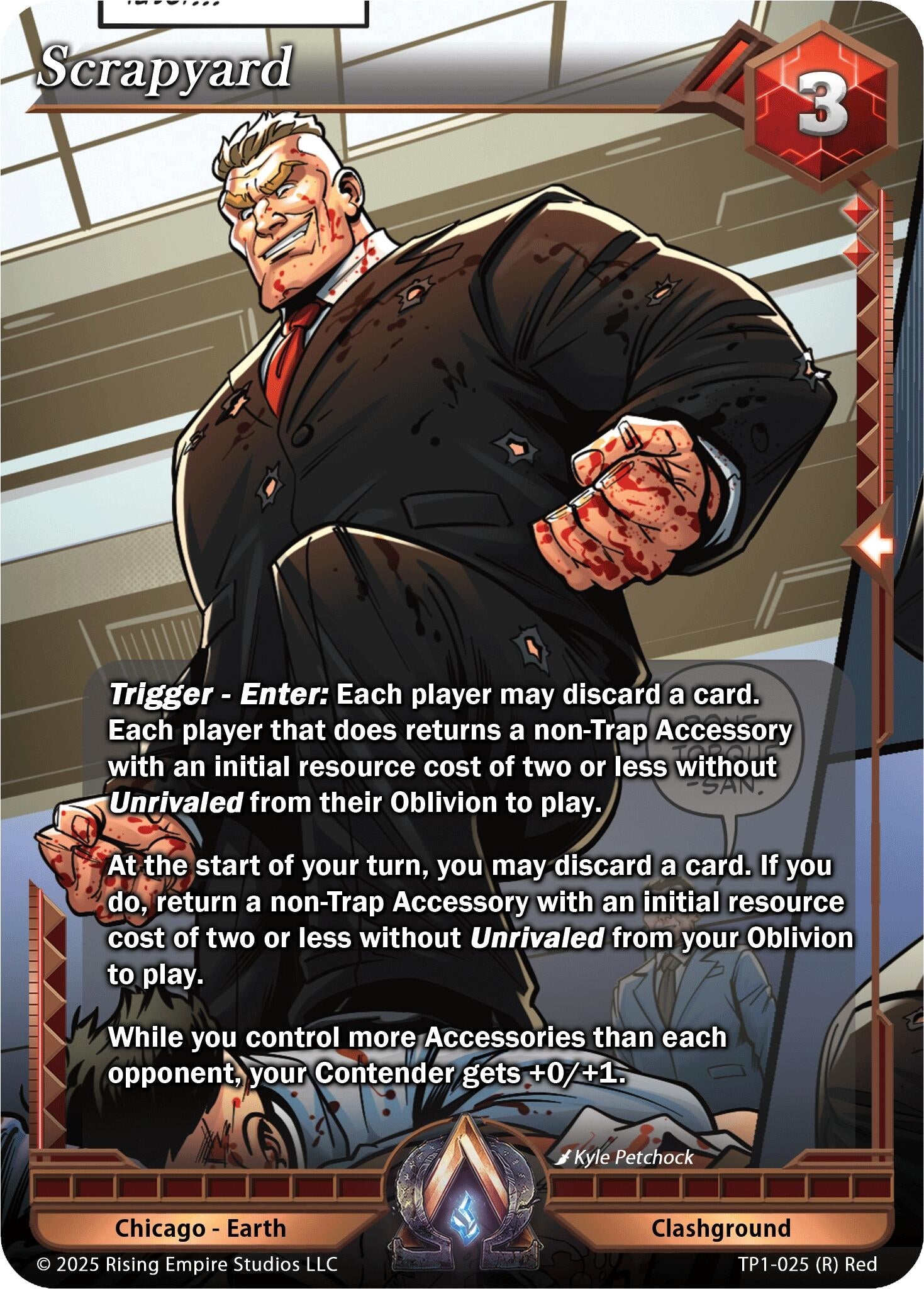 Image for Scrapyard (TP1-025) (Spoils of the Forgotten) - Alpha Clash