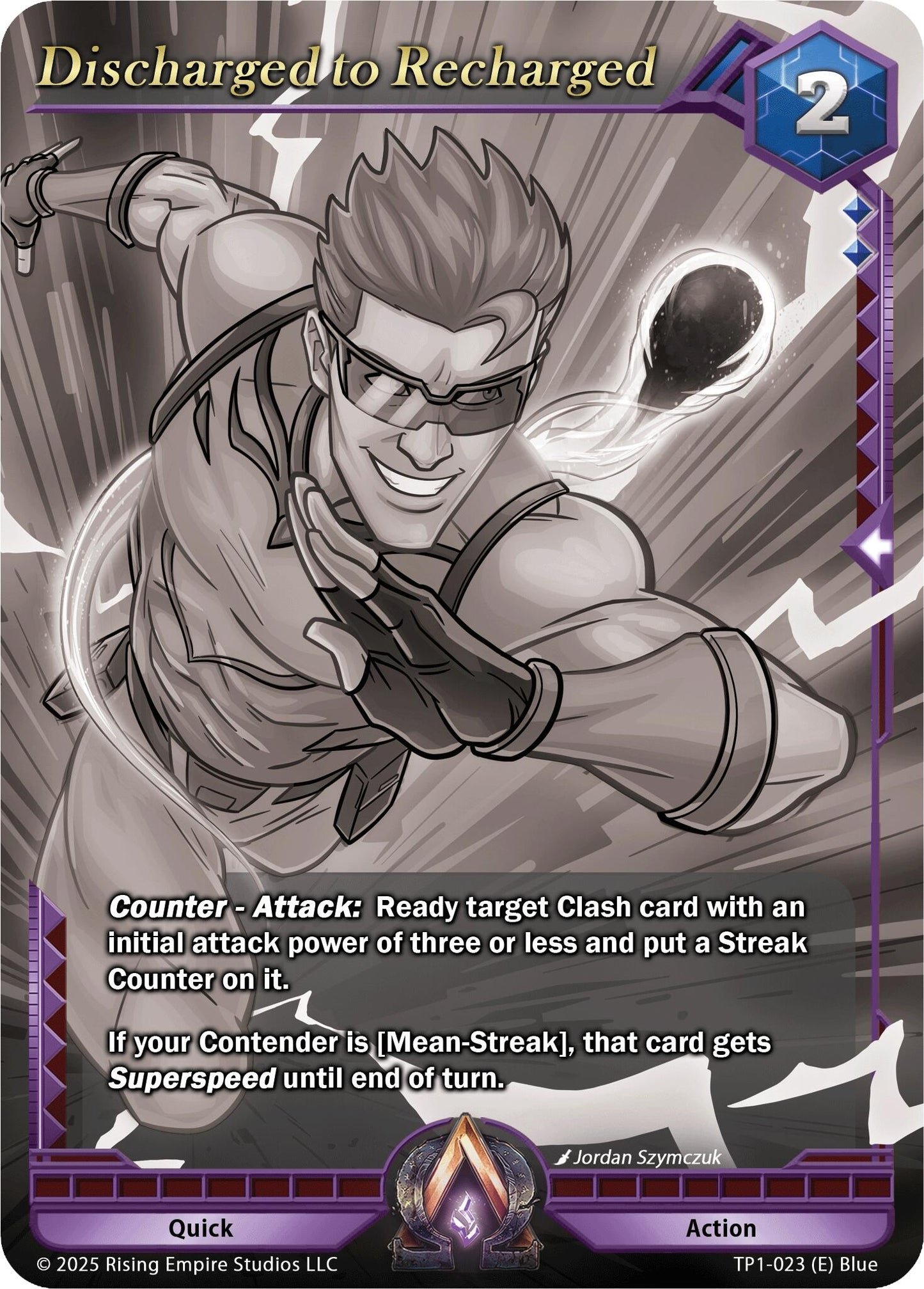 Discharged to Recharged (Monochrome) (TP1-023) (Spoils of the Forgotten)