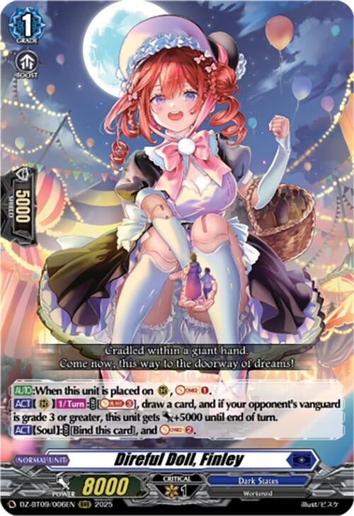 Image for Direful Doll, Finley (DZ-BT09/006EN) (DZ-BT09: Super Brave Detonation) - Cardfight Vanguard