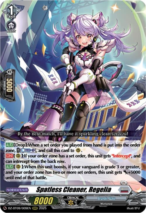 Image for Spatless Cleaner, Regelia (DZ-BT09/009EN) (DZ-BT09: Super Brave Detonation) - Cardfight Vanguard