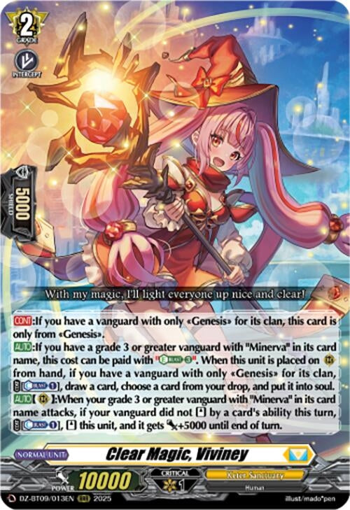 Image for Clear Magic, Viviney (DZ-BT09/013EN) (DZ-BT09: Super Brave Detonation) - Cardfight Vanguard