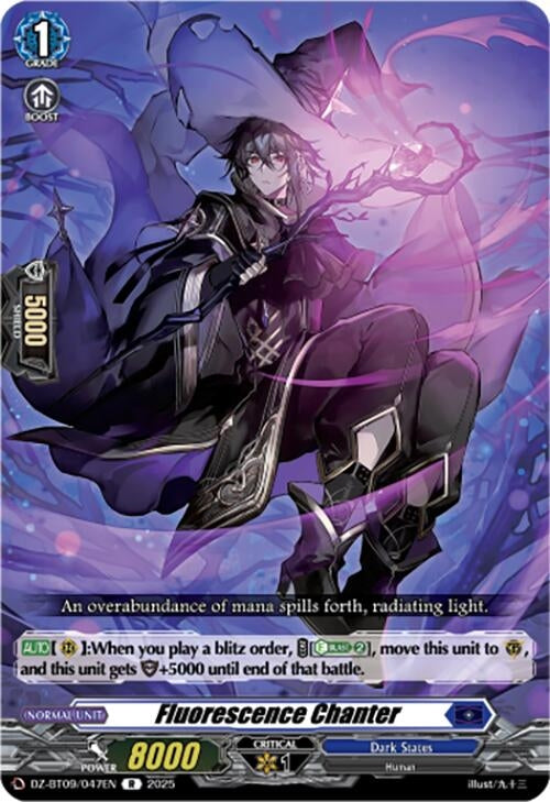 Image for Fluorescence Chanter (DZ-BT09/047EN) (DZ-BT09: Super Brave Detonation) - Cardfight Vanguard